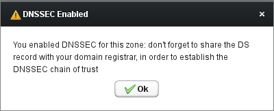 DNSSEC - Confirmation